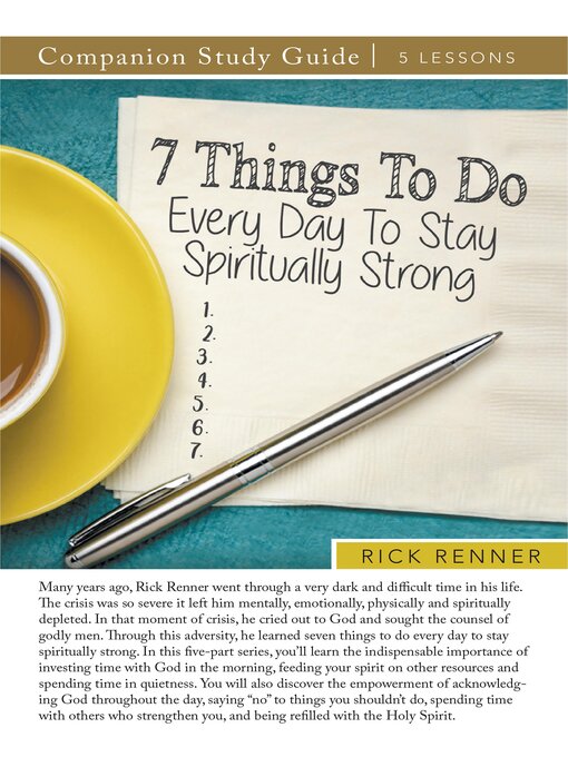 Cover image for 7 Things to Do to Stay Spiritually Strong Study Guide